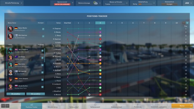 Motorsport Manager (Screenshot: Golem.de)